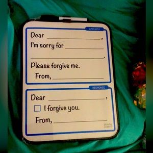 New “I’m Sorry” White Board includes marker, . Great Gift idea - Anyone